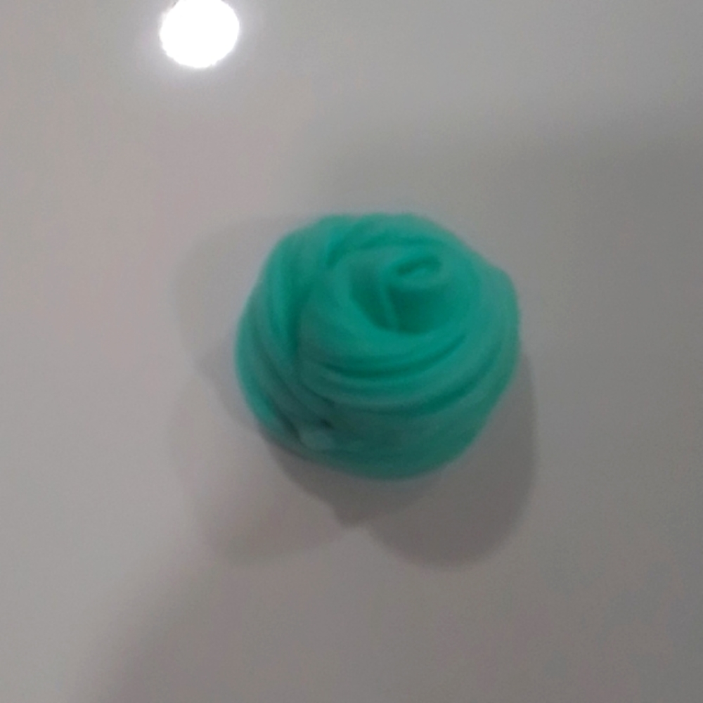 Mint chocolate chip slime